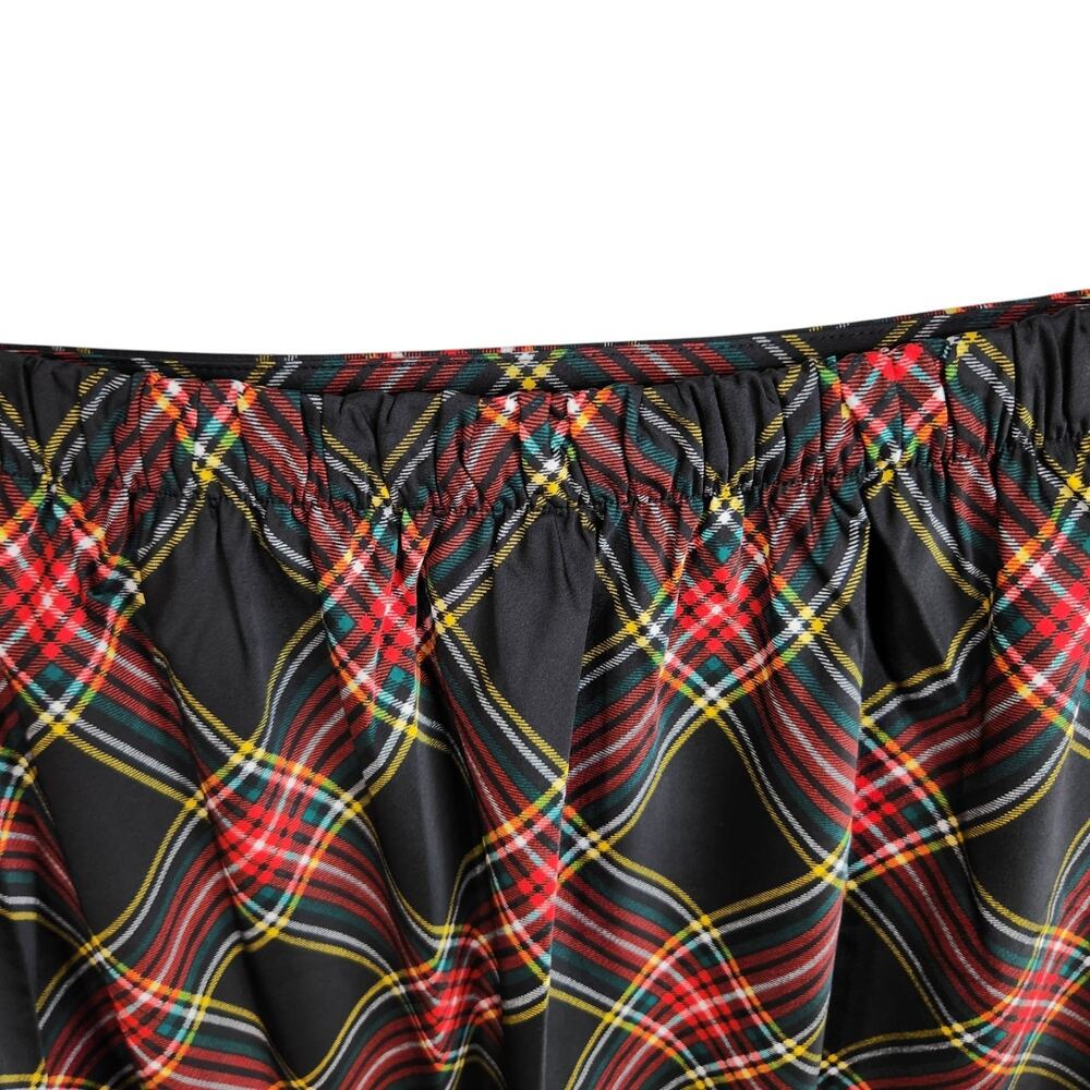 J.Crew Womens Tartan Mini Bias Slip Skirt Size 6 Plaid Preppy Academia Old Money - Picture 5 of 9